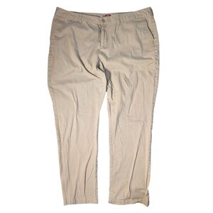 Junior's Dickies Flat Front Chino Pants, Size 21
